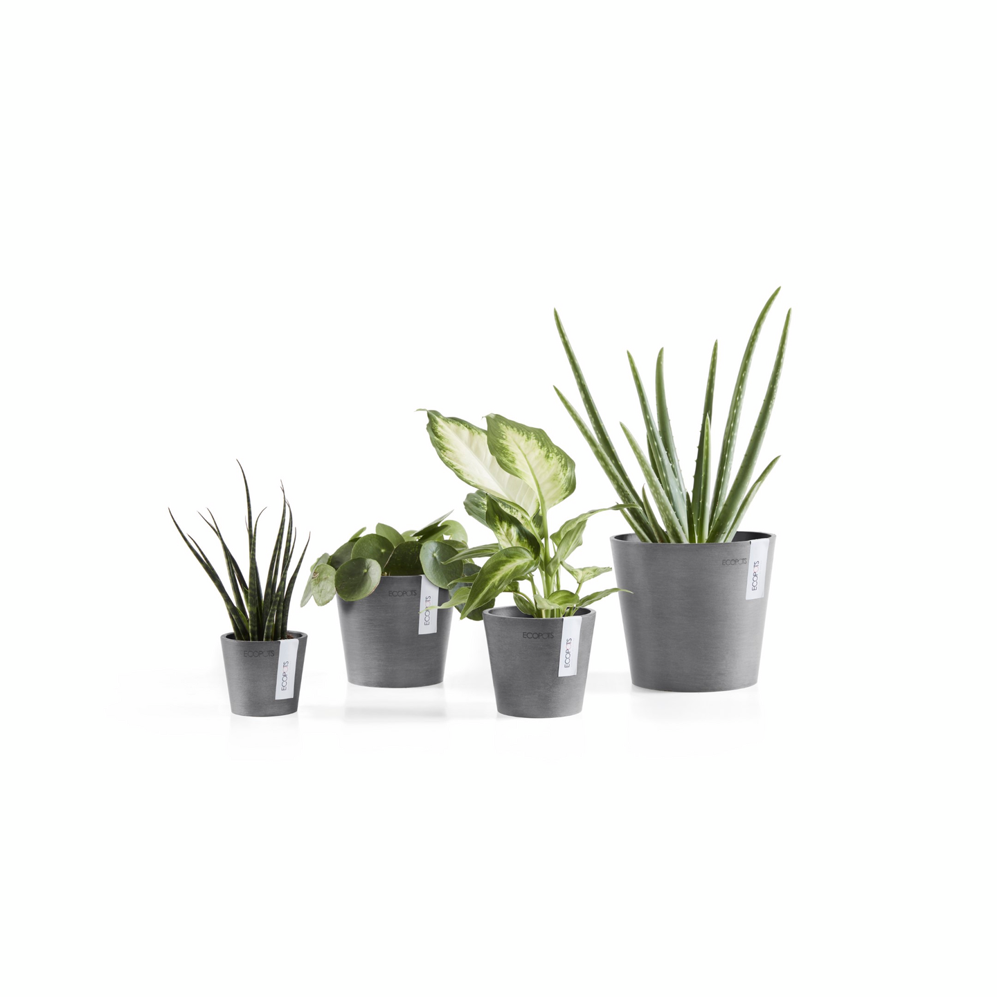 Ruukku Ecopots Amsterdam mini 13cm harmaa