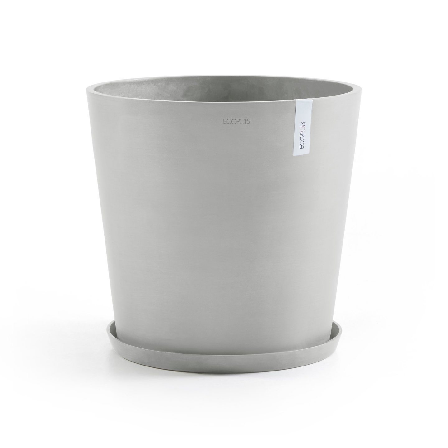 Ruukku Ecopots Amsterdam 60cm valkoharmaa