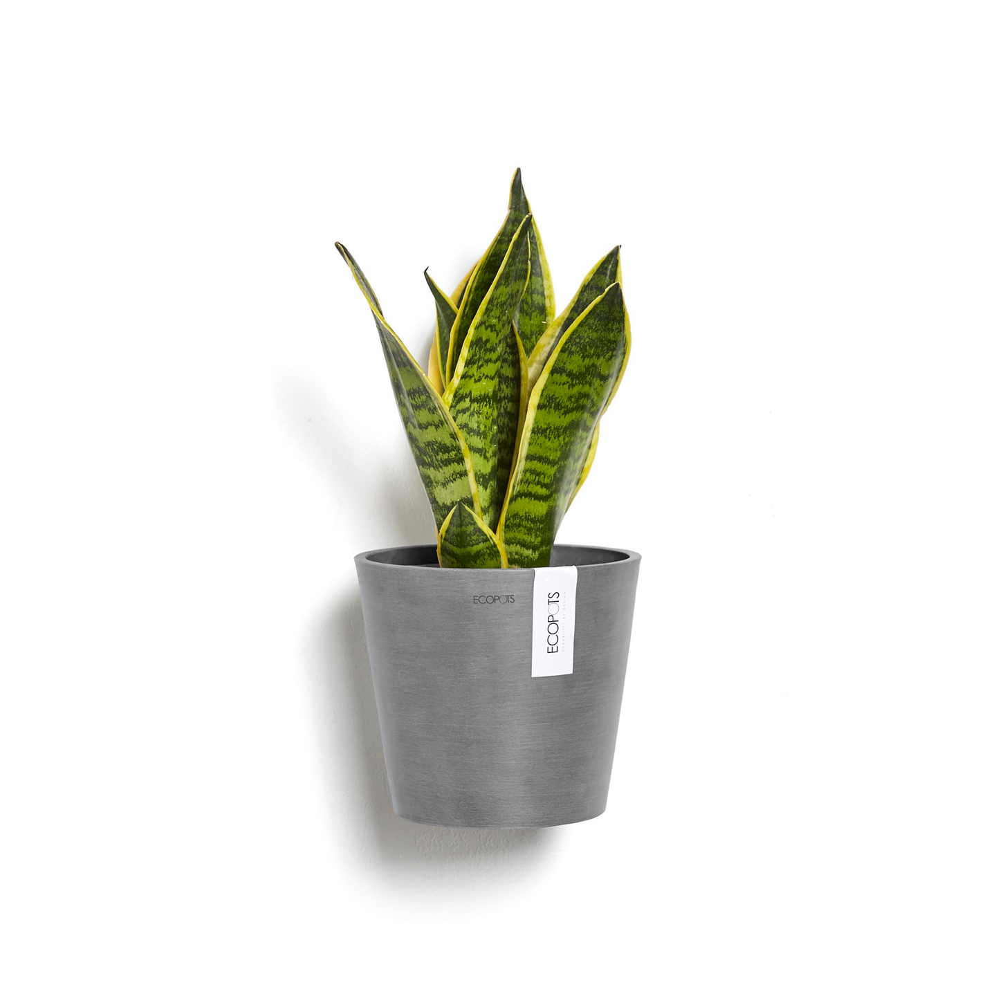 Seinäruukku Ecopots Amsterdam 20cm harmaa