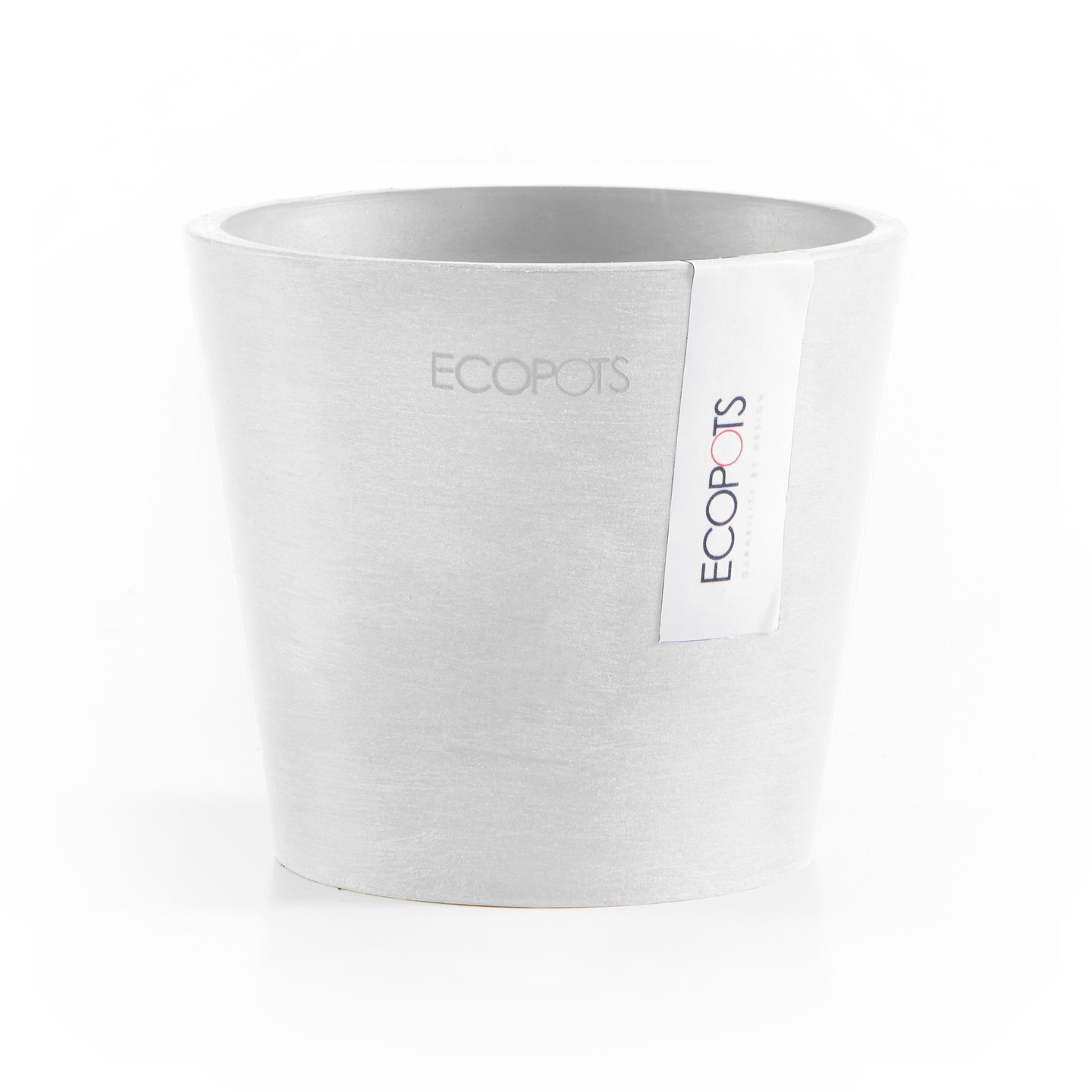 Ruukku Ecopots Amsterdam mini 10,5cm valkoinen