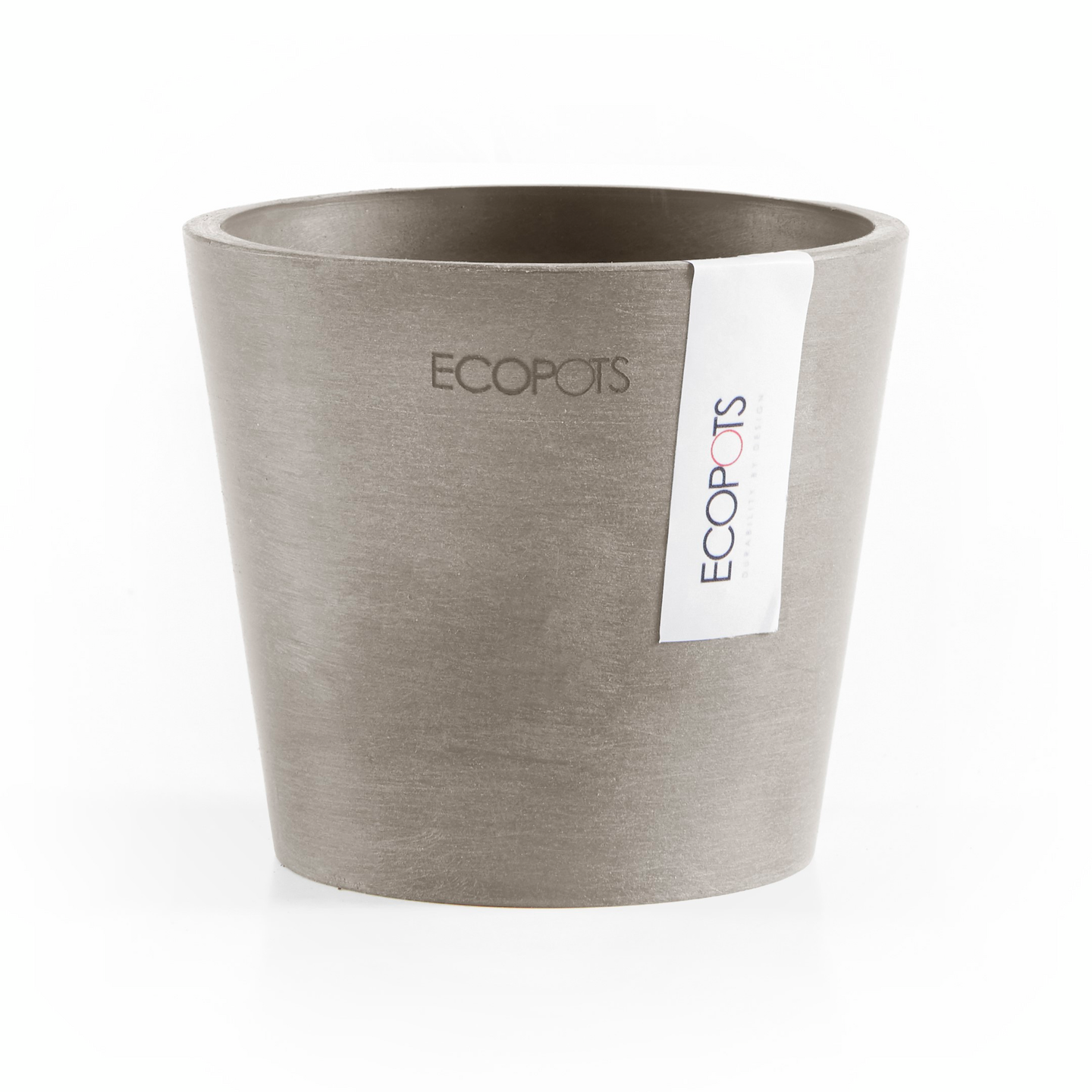 Ruukku Ecopots Amsterdam mini 10,5cm taupe