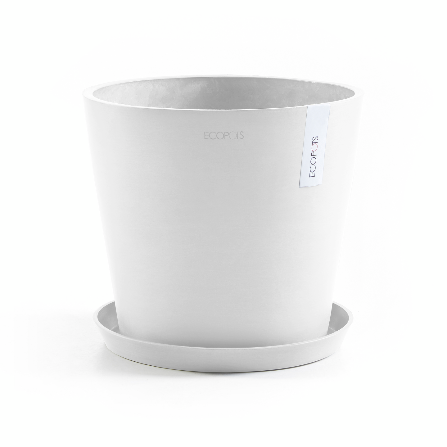 Ruukku Ecopots Amsterdam 40cm valkoinen