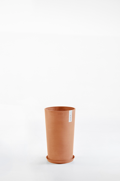 Ruukku Ecopots Amsterdam keskikorkea 50cm terracotta