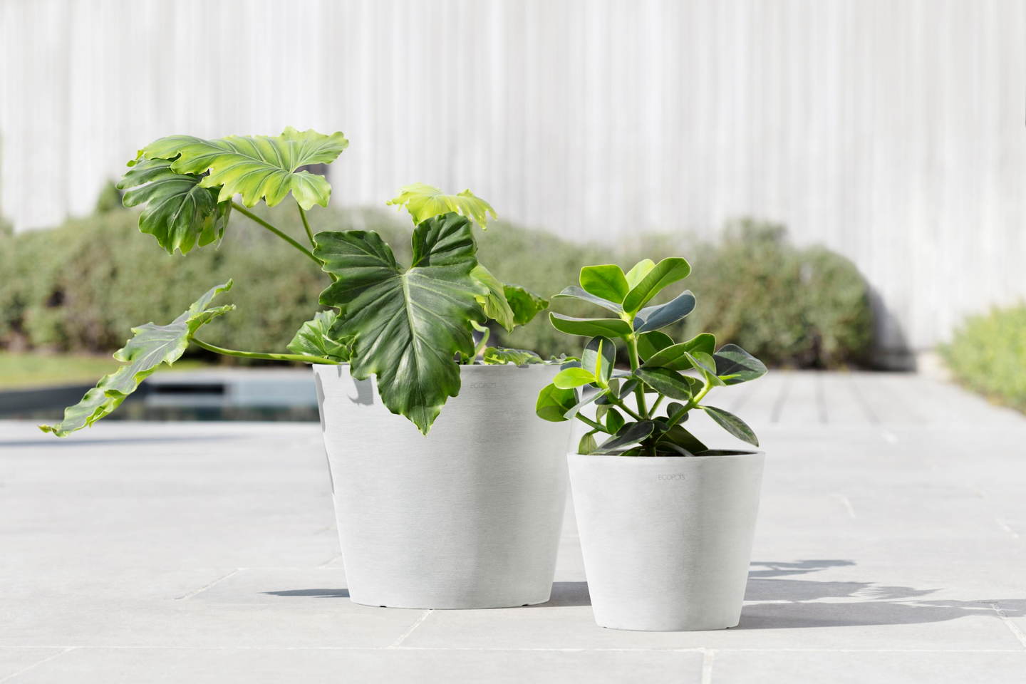 Ruukku Ecopots Amsterdam 20cm valkoinen