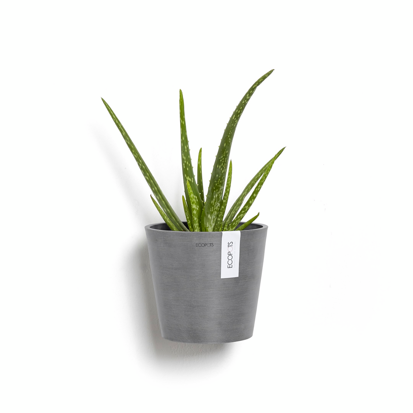 Seinäruukku Ecopots Amsterdam 20cm harmaa