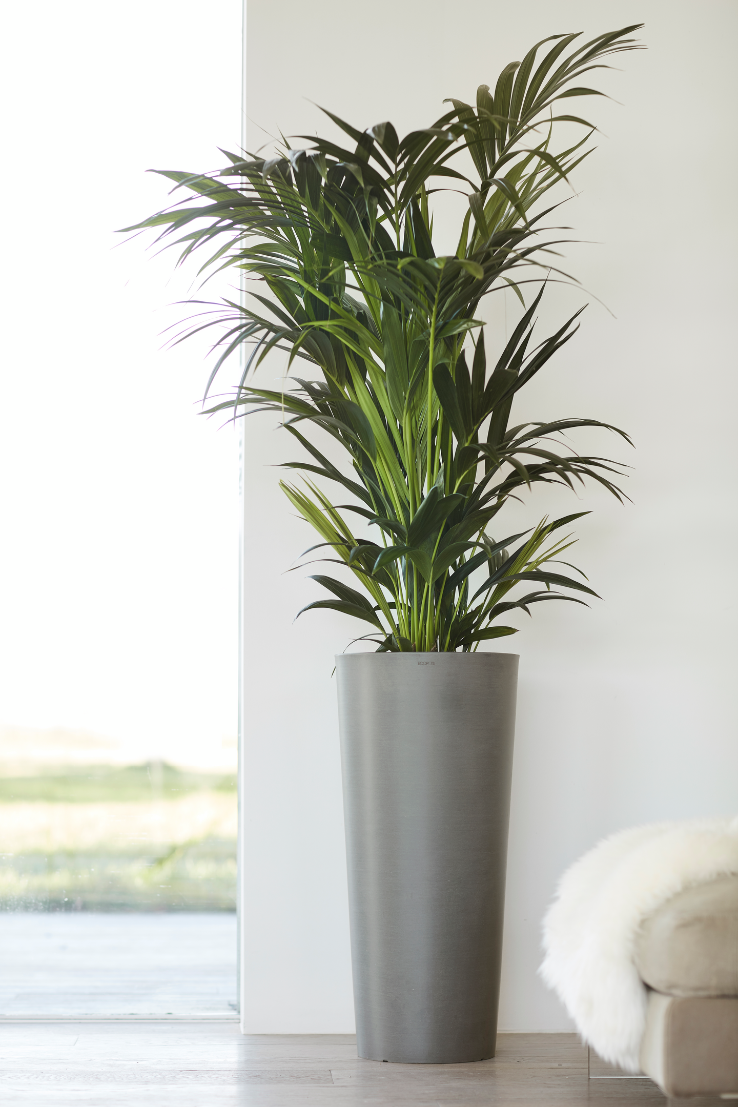 Ruukku Ecopots Amsterdam korkea 72,5cm harmaa