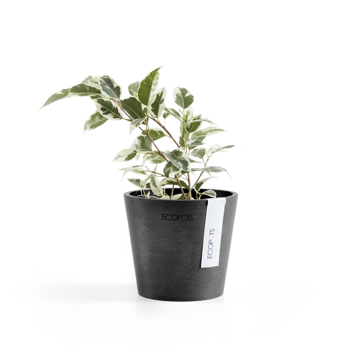 Ruukku Ecopots Amsterdam mini 10,5cm tummanharmaa