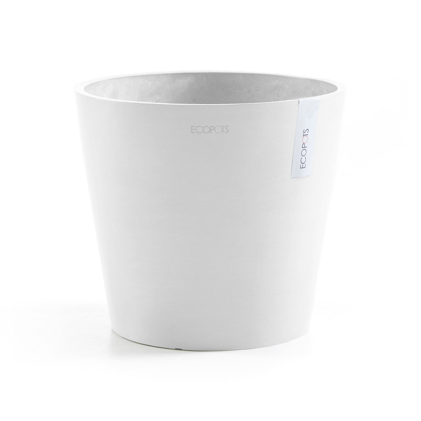 Ruukku Ecopots Amsterdam 25cm valkoinen