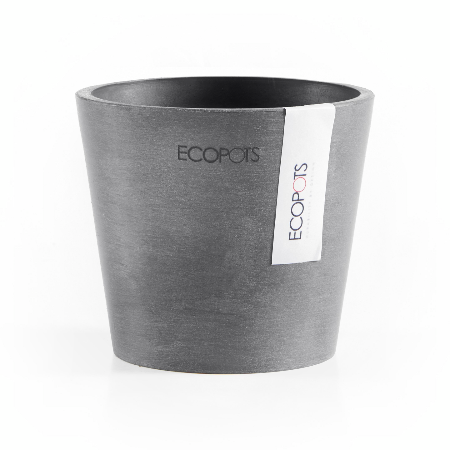 Ruukku Ecopots Amsterdam mini 10,5cm harmaa
