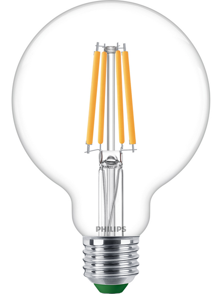 Led-lamppu Philips Ultra Efficient 60W E27 2700K 840lm läpinäkyvä lasi