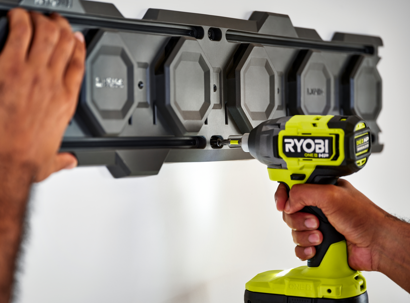 Seinäkiskot Ryobi RSL2WR-2 2kpl LINK™-säilytysjärjestelmä