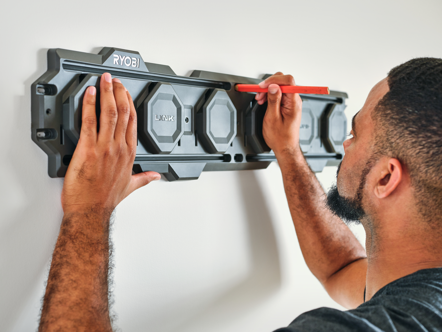 Seinäkiskot Ryobi RSL2WR-2 2kpl LINK™-säilytysjärjestelmä