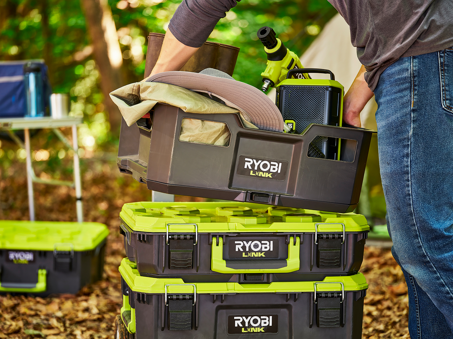 Avolaatikko Ryobi RSL104 LINK™-säilytysjärjestelmä