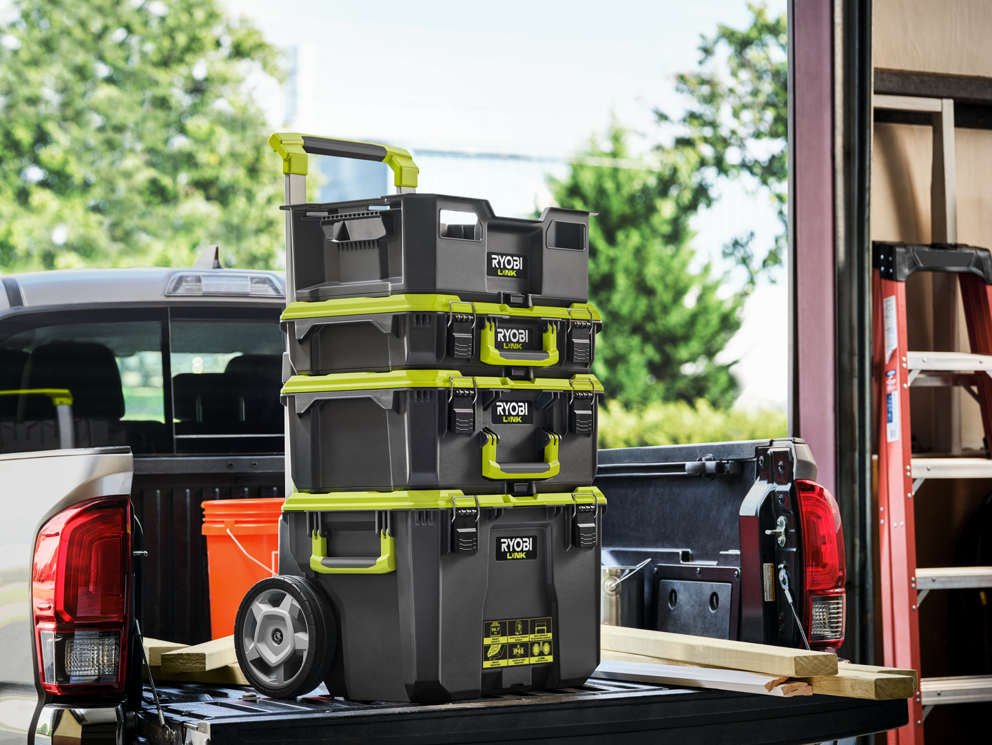 Avolaatikko Ryobi RSL104 LINK™-säilytysjärjestelmä