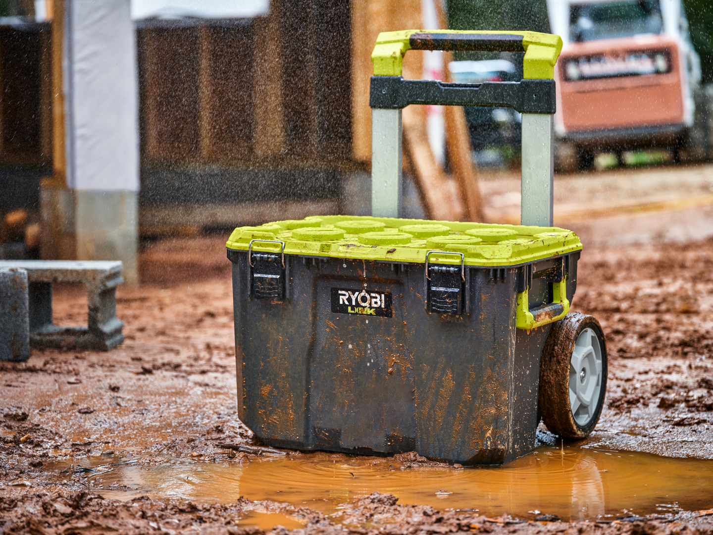 Työkalulaatikko Ryobi RSL201 pyörillä LINK™-säilytysjärjestelmä