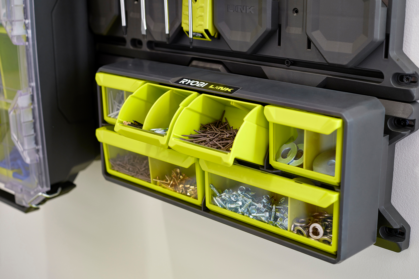 Säilytyslokerikko Ryobi RSLW309 LINK™-säilytysjärjestelmä