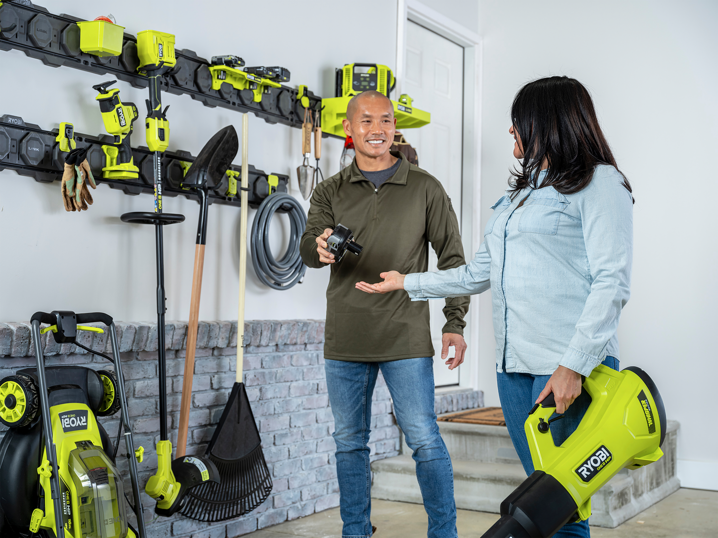 Seinäkiskot Ryobi RSL2WR-2 2kpl LINK™-säilytysjärjestelmä