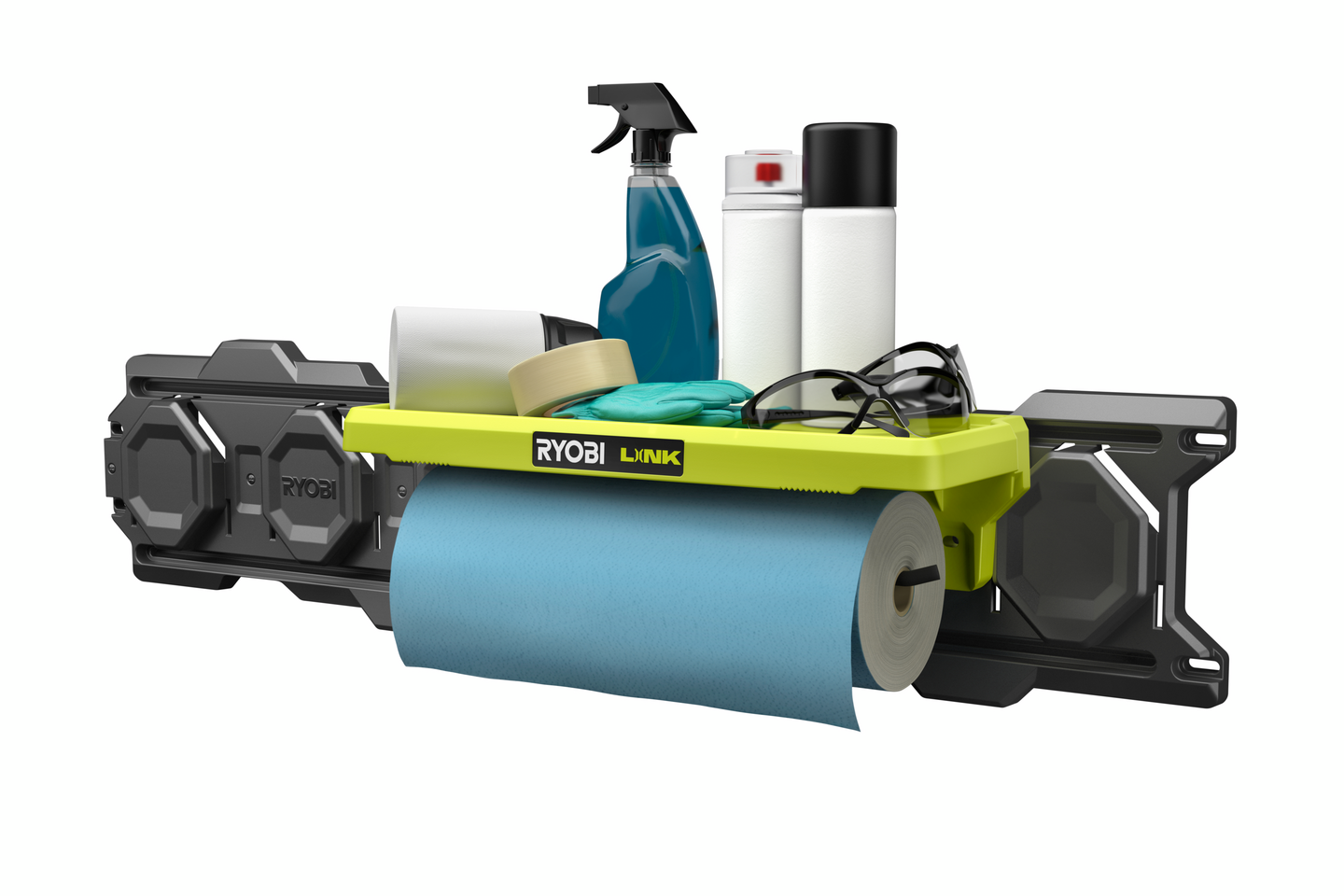 Siivoustarvikehylly Ryobi RSLW403 LINK™-säilytysjärjestelmä
