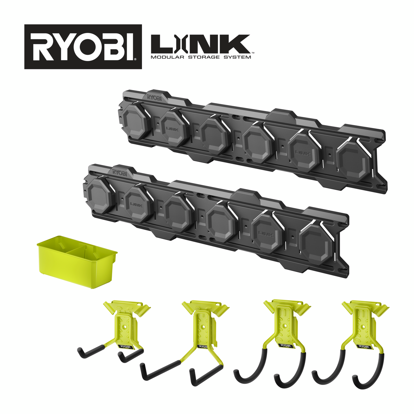Starttipaketti Ryobi RSLWPK-7PC LINK™-säilytysjärjestelmä