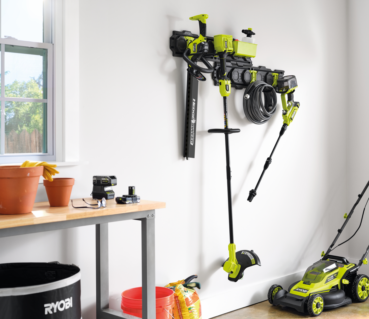 Starttipaketti Ryobi RSLWPK-7PC LINK™-säilytysjärjestelmä