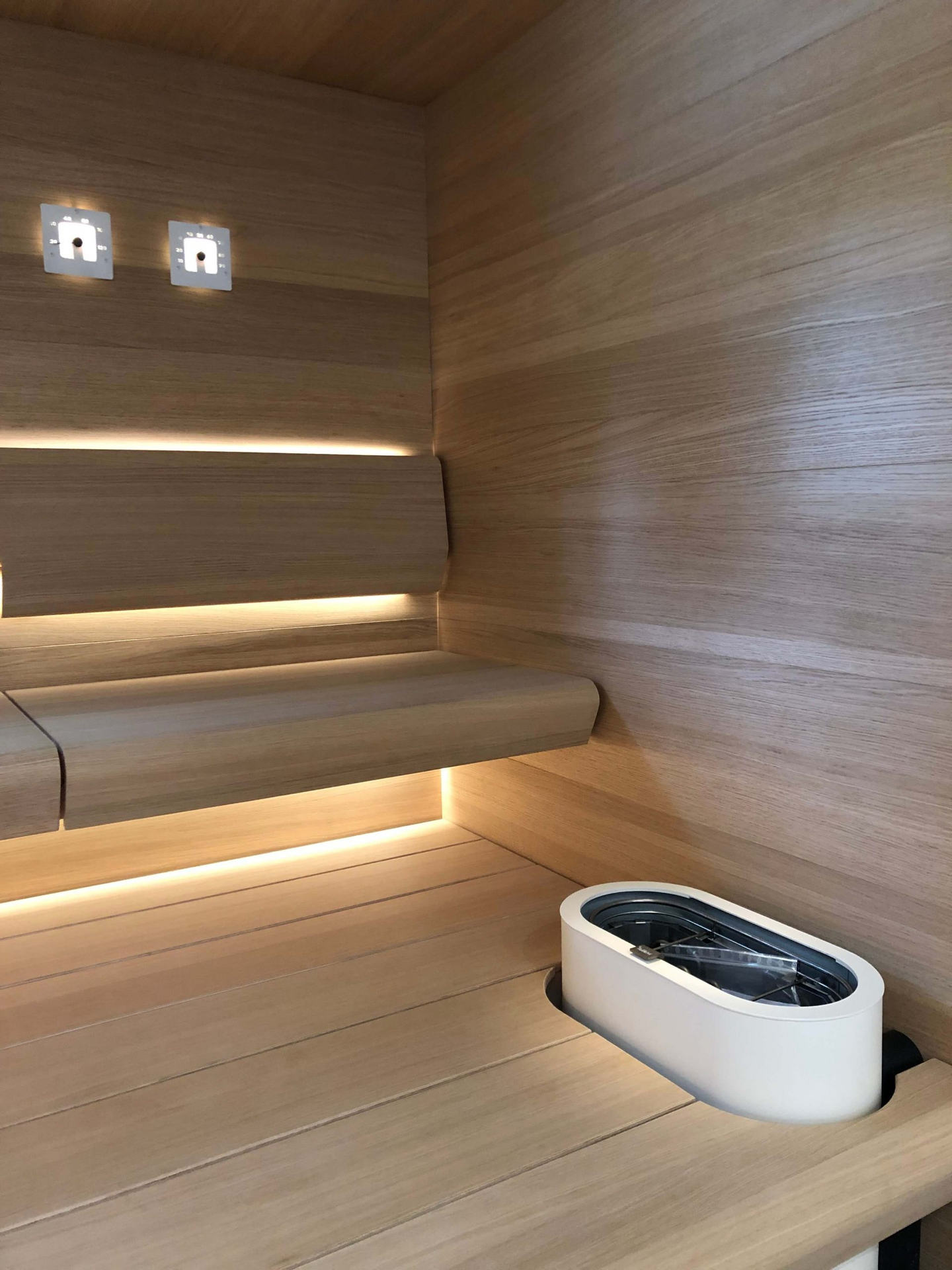 Saunavalaisin Cariitti Linear Sauna Linear 4m led+spot