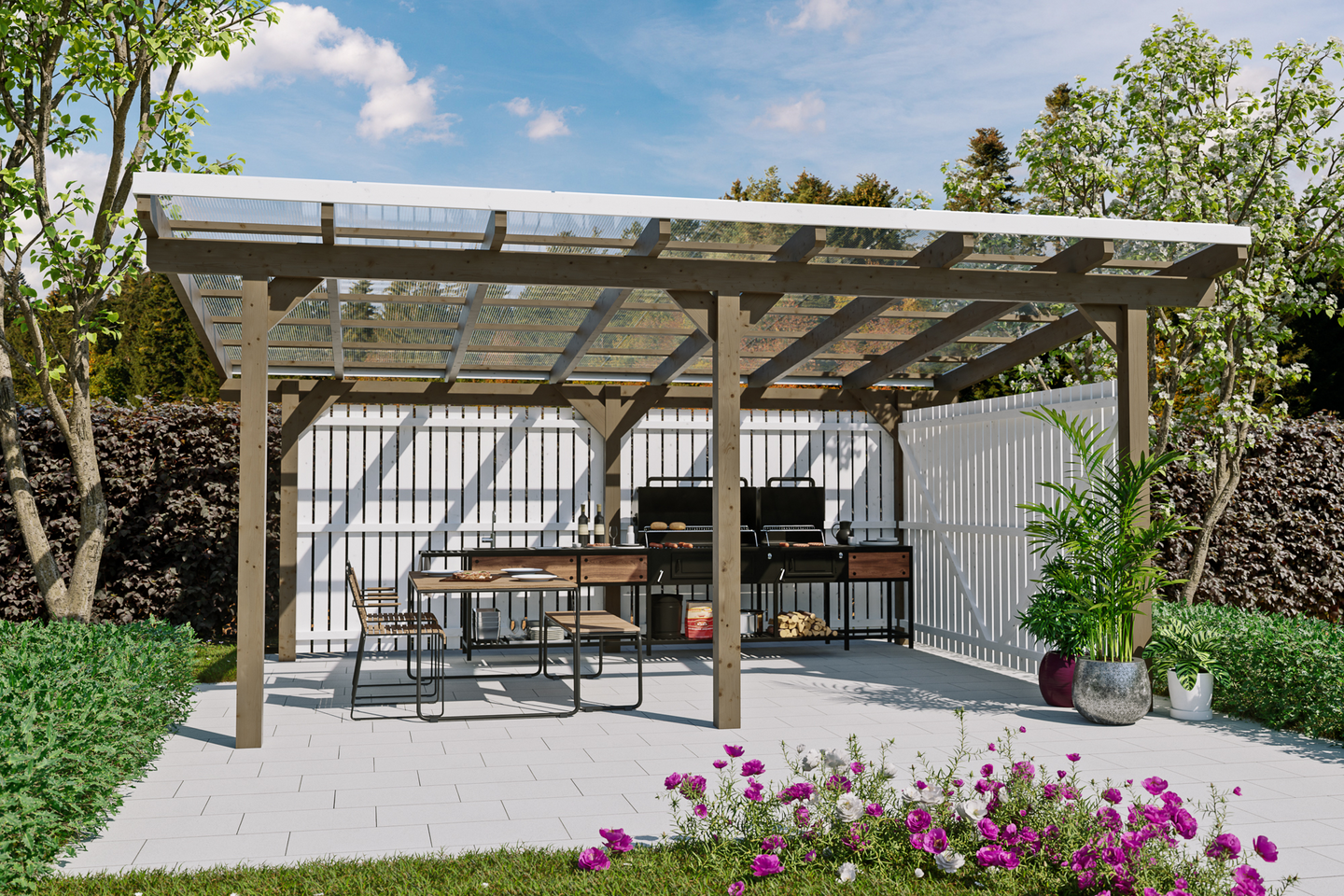 Terassikatos Goodiy Roskilde 17,5m²