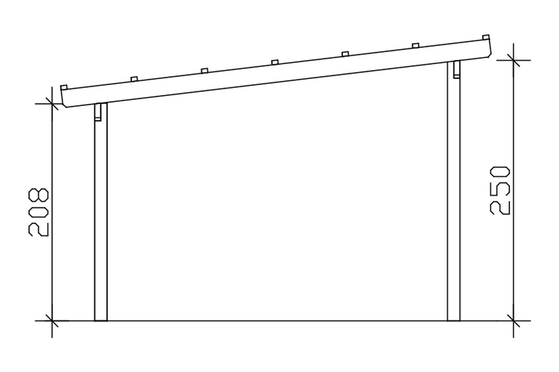 Terassikatos Goodiy Roskilde 17,5m²
