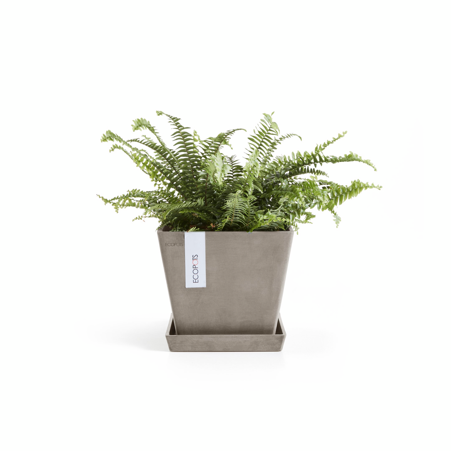 Ruukku Ecopots Rotterdam 20cm taupe