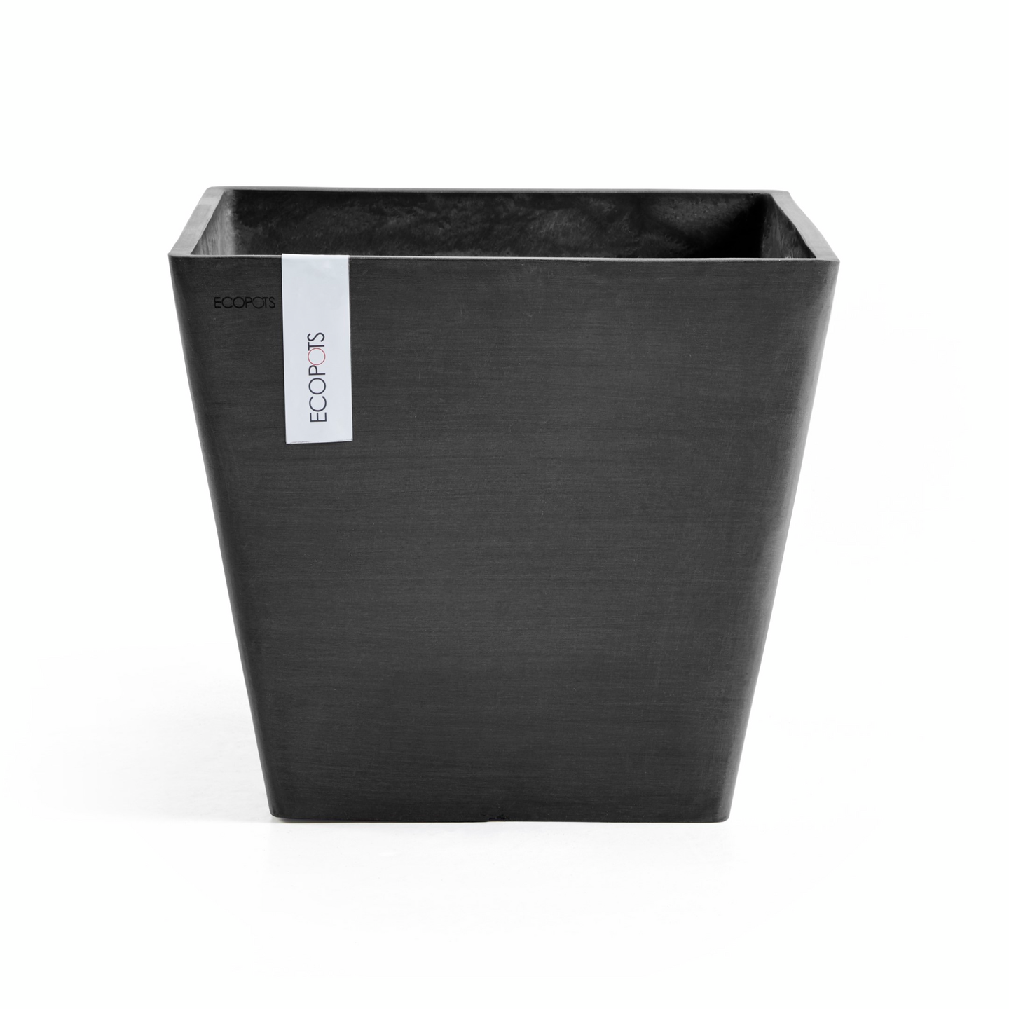 Ruukku Ecopots Rotterdam 40cm tummanharmaa