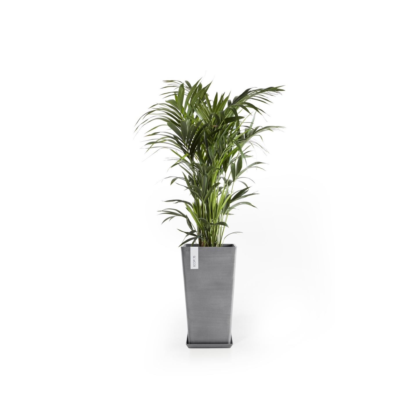 Ruukku Ecopots Rotterdam keskikorkea 56cm harmaa