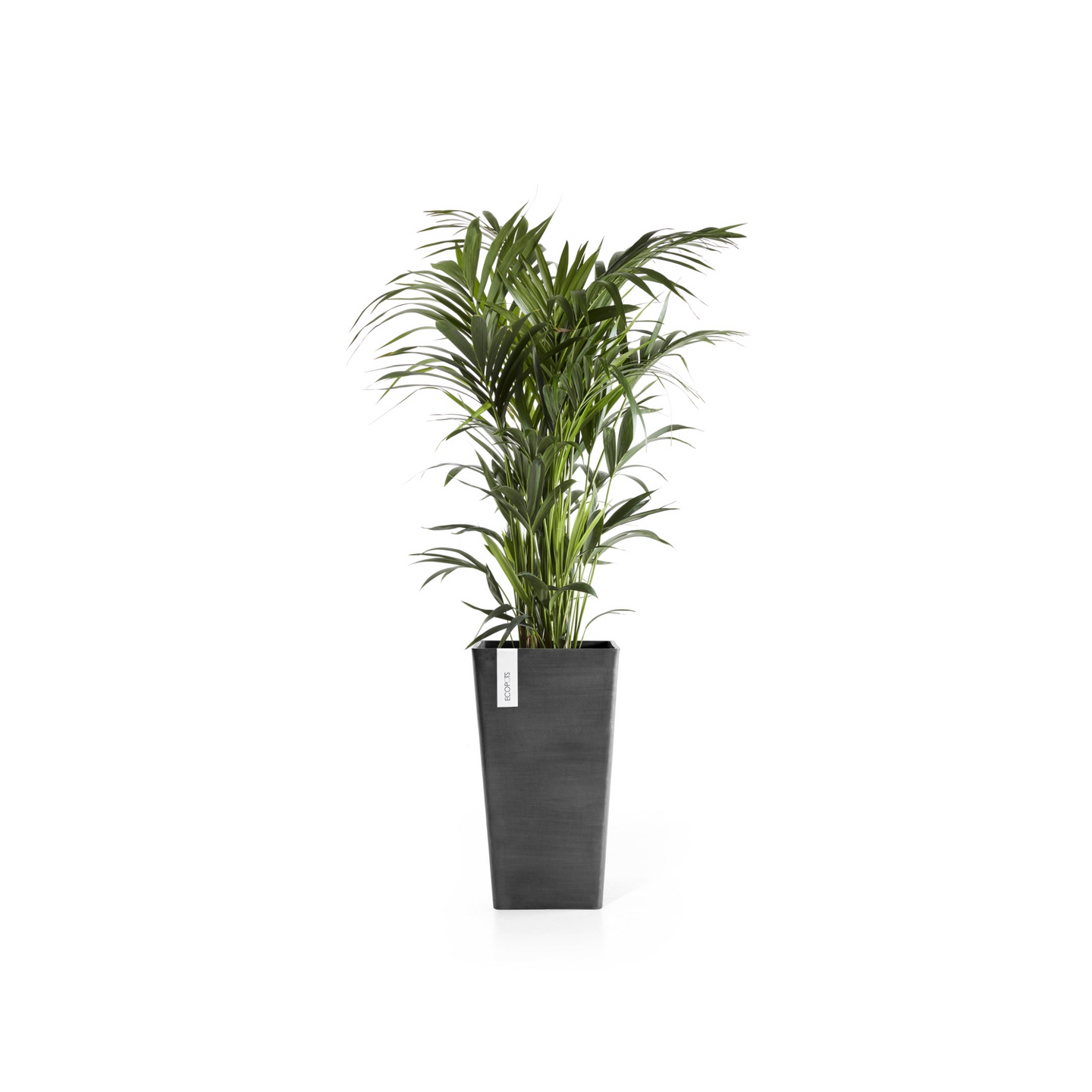 Ruukku Ecopots Rotterdam keskikorkea 56cm tummanharmaa