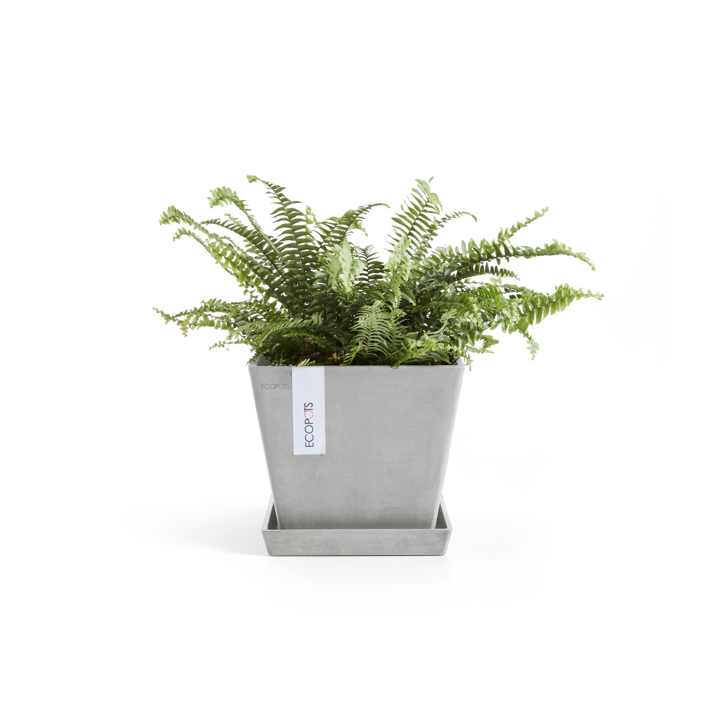 Ruukku Ecopots Rotterdam 20cm valkoharmaa