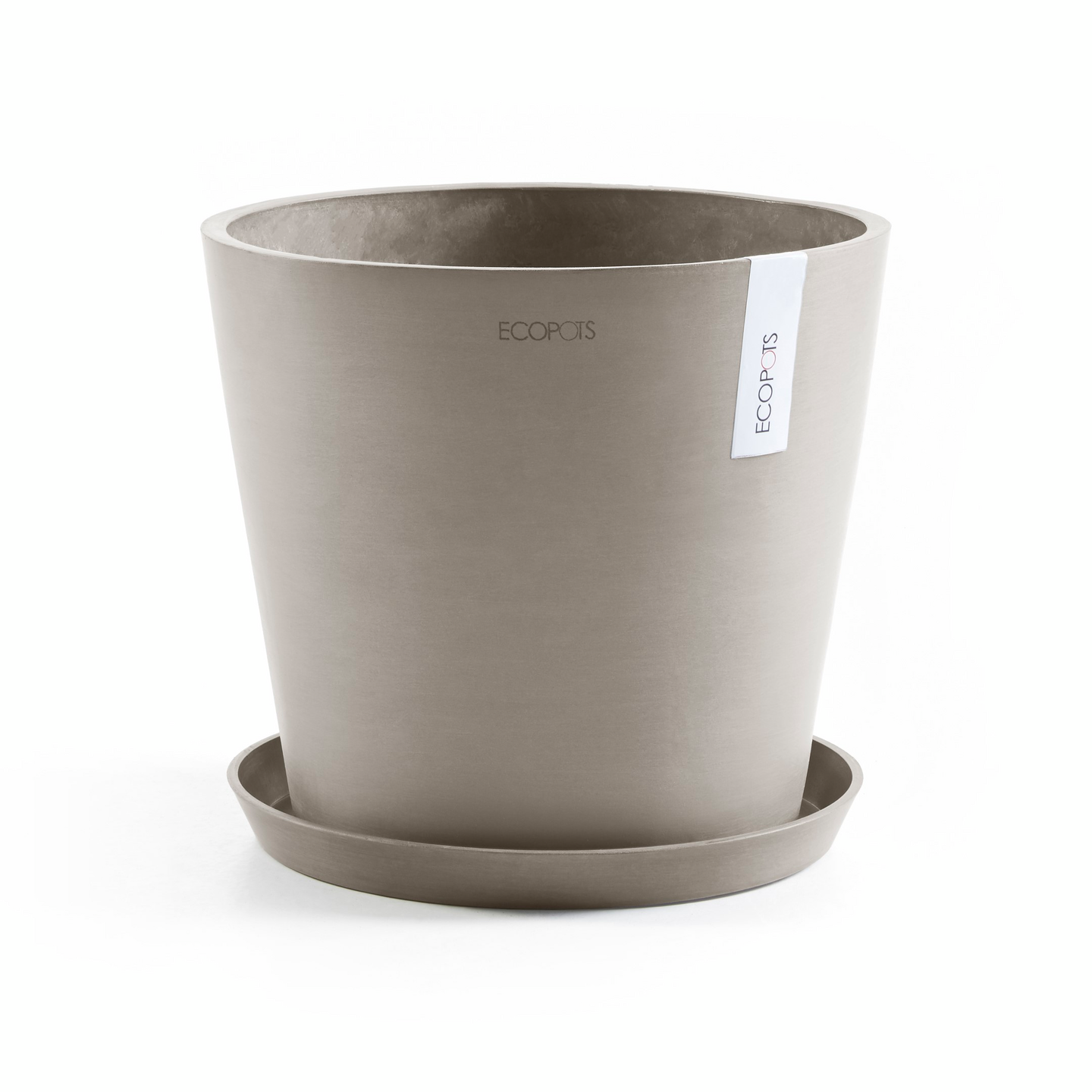 Aluslautanen Ecopots Amsterdam 30cm taupe