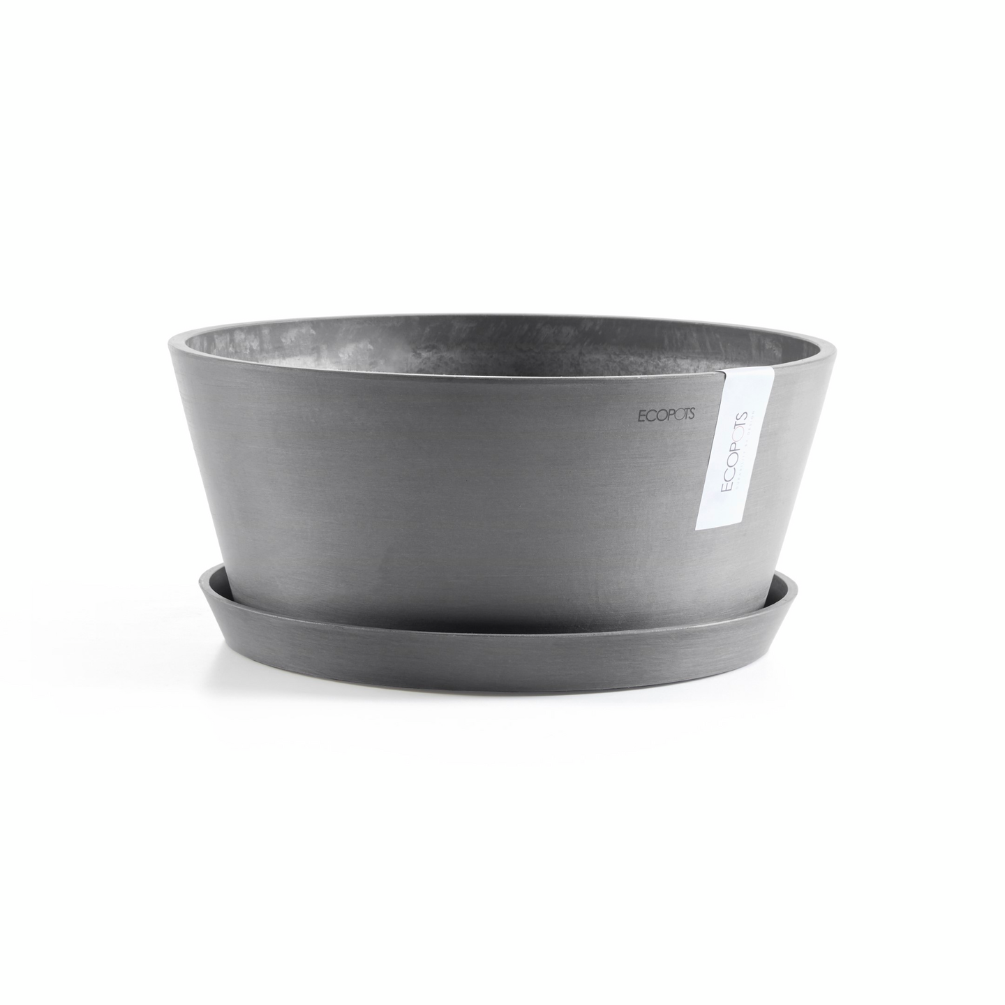 Aluslautanen Ecopots Amsterdam 50cm harmaa