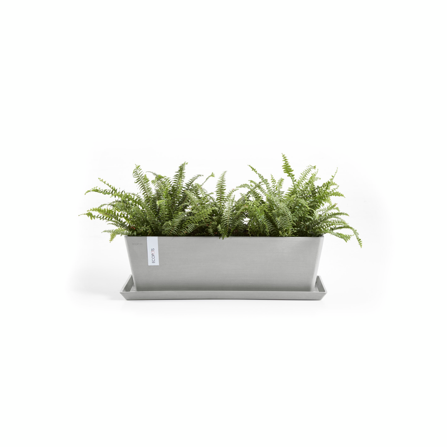 Ruukku Ecopots Bruge 45cm valkoharmaa
