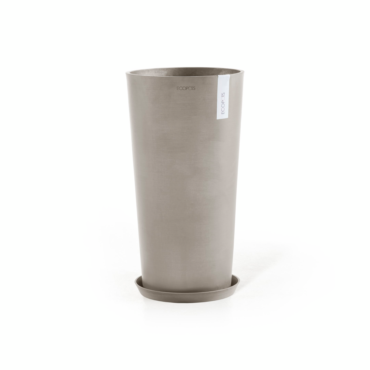 Aluslautanen Ecopots Amsterdam 40cm taupe