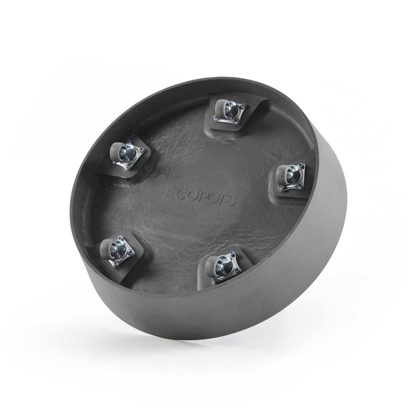 Aluslautanen pyörillä Ecopots 50cm harmaa