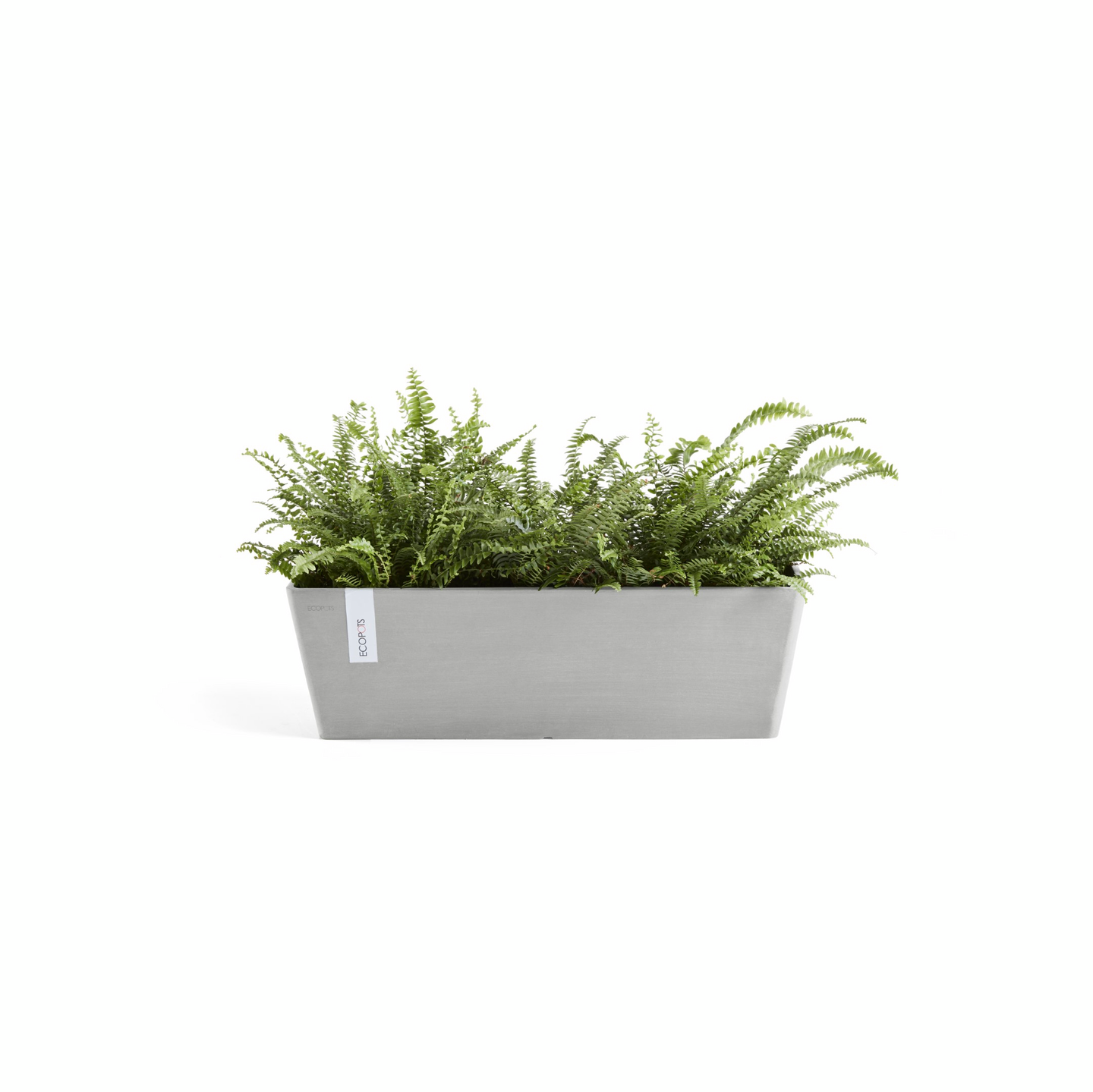 Ruukku Ecopots Bruge 45cm valkoharmaa
