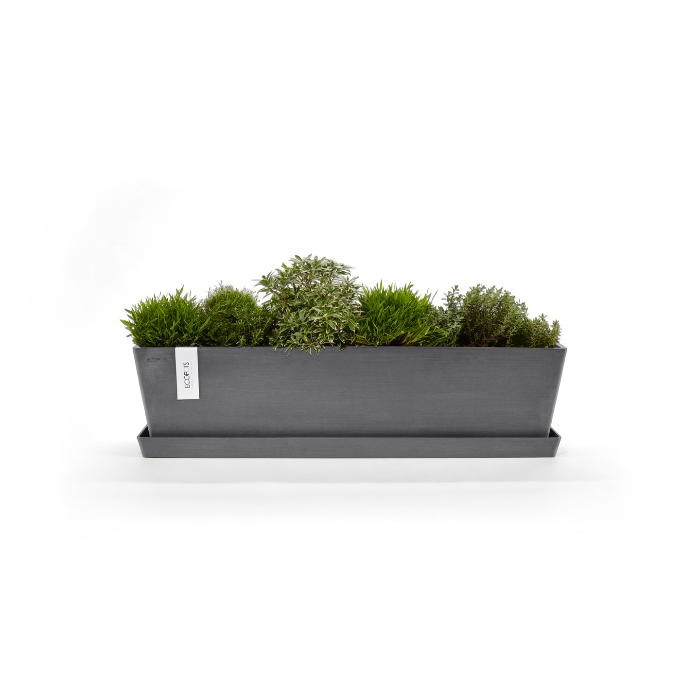 Ruukku Ecopots Bruge 80cm harmaa