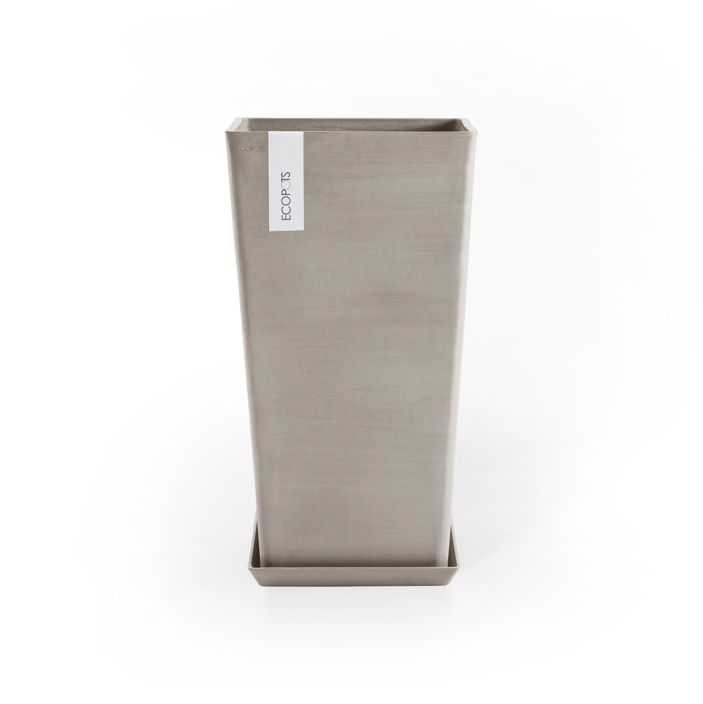 Aluslautanen Ecopots Rotterdam 30cm tummanharmaa