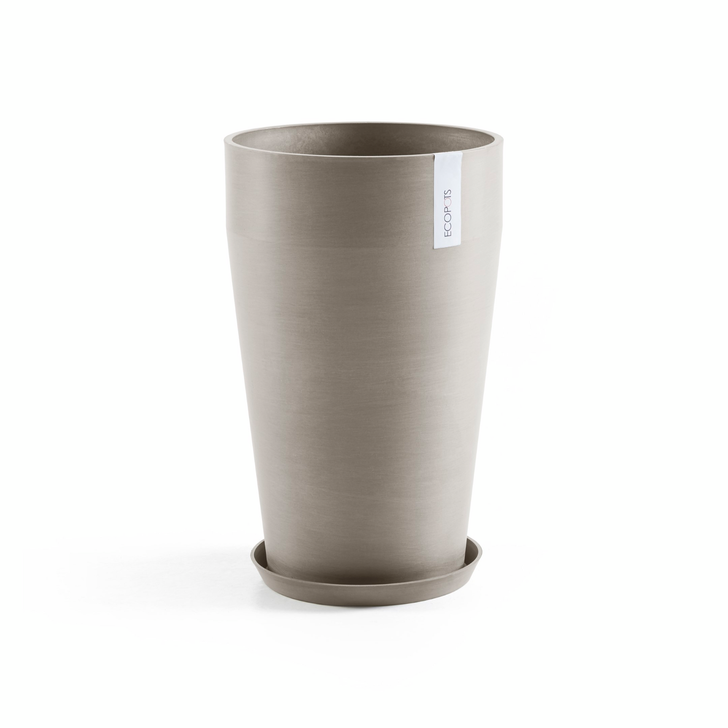Aluslautanen Ecopots Amsterdam 30cm taupe
