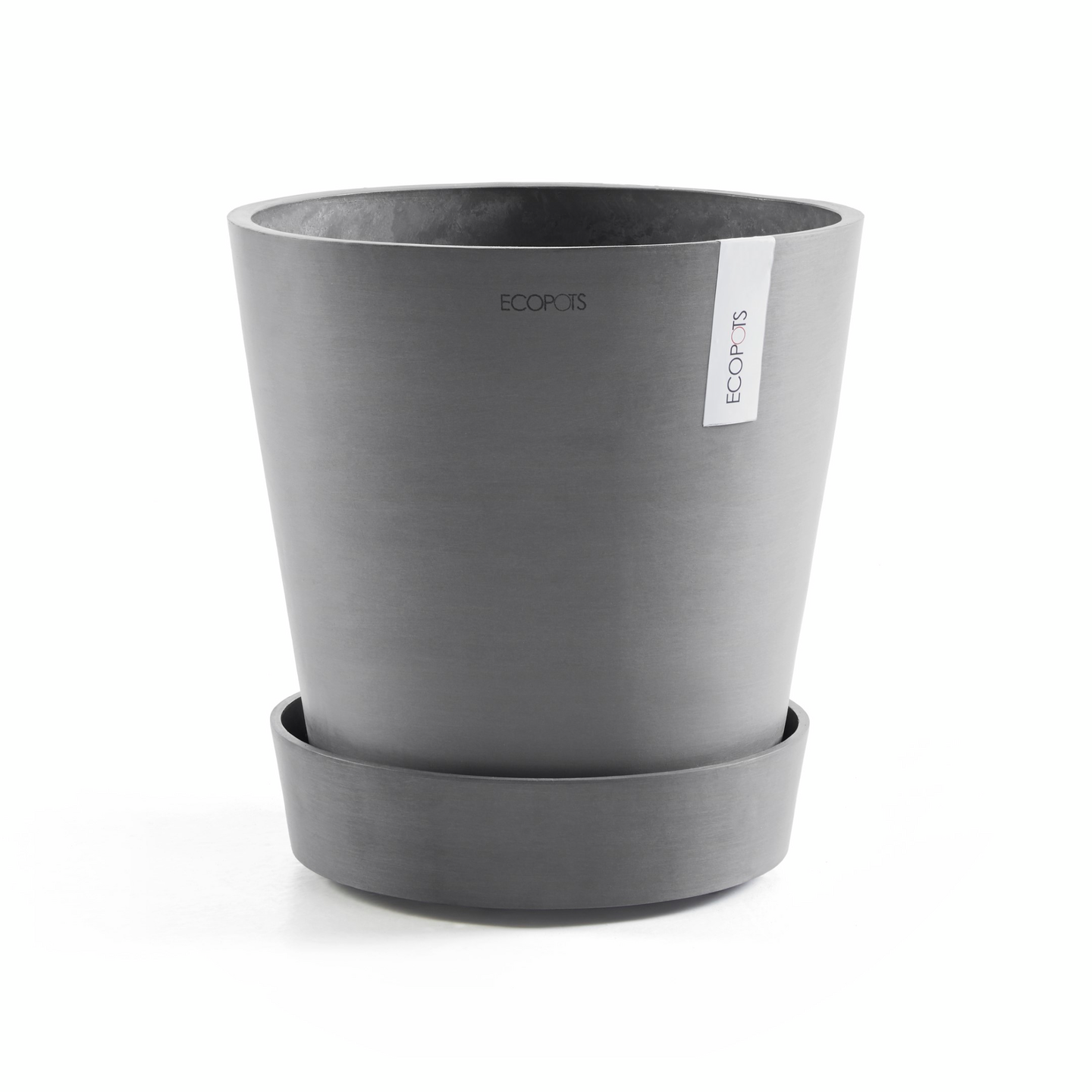 Aluslautanen pyörillä Ecopots 50cm harmaa