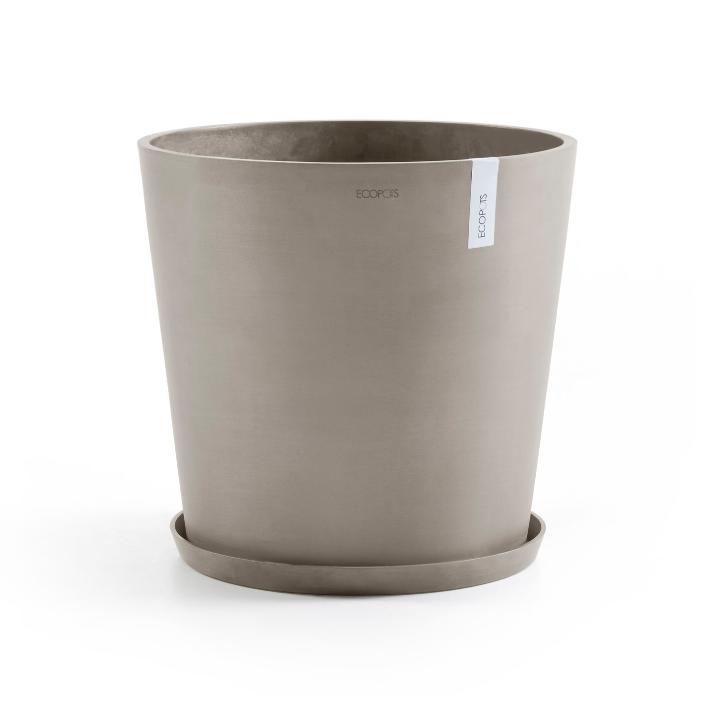 Aluslautanen Ecopots Amsterdam 50cm taupe