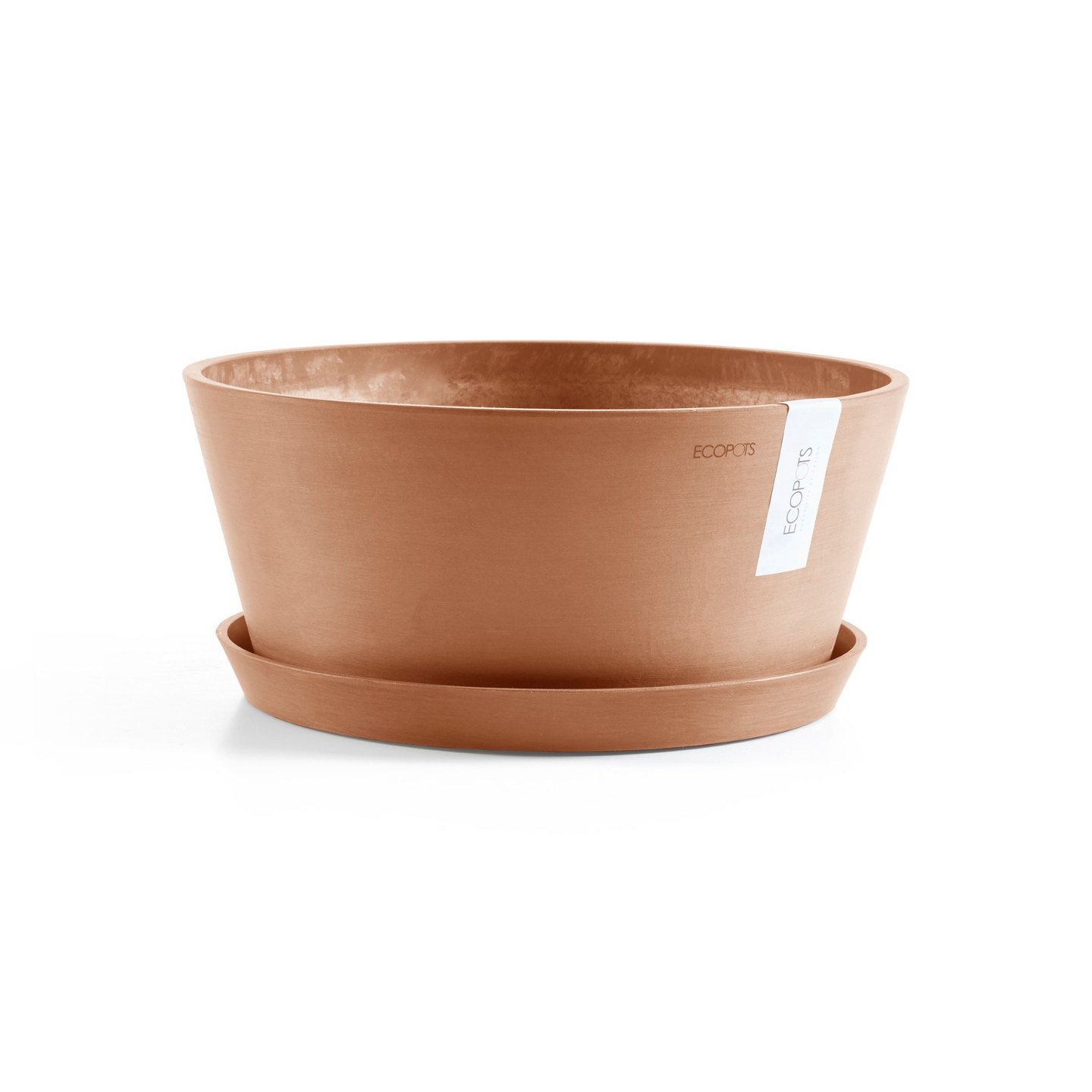 Aluslautanen Ecopots Amsterdam 30cm terracotta