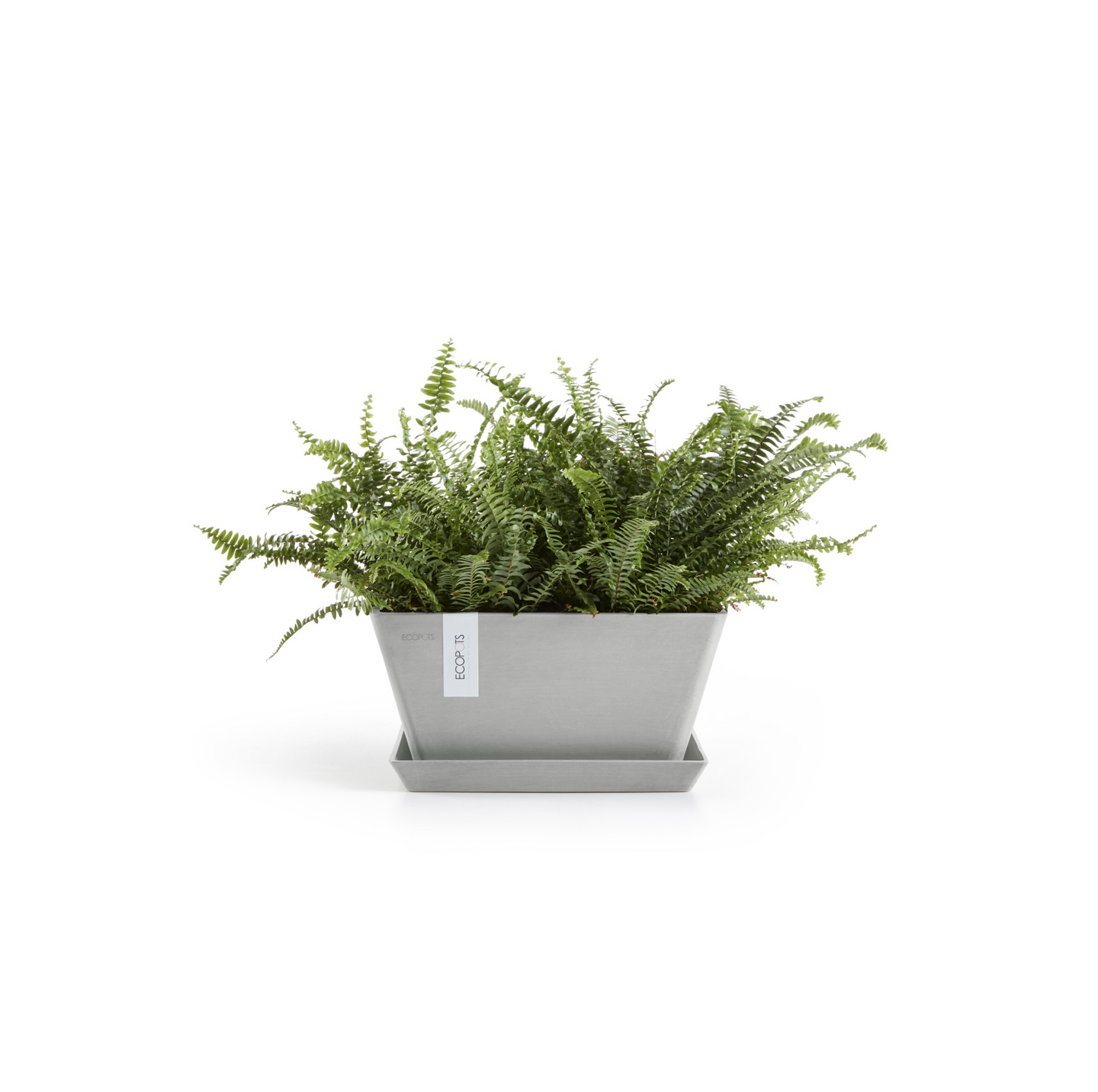 Ruukku Ecopots Berliini 25cm valkoharmaa