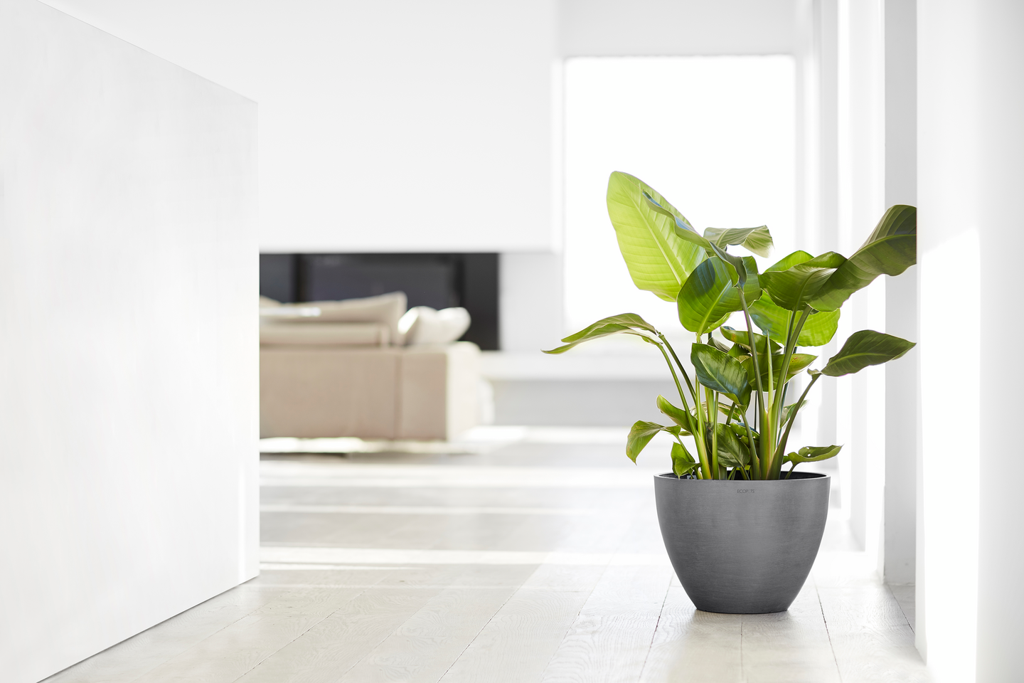 Ruukku Ecopots Antwerpen 40cm harmaa