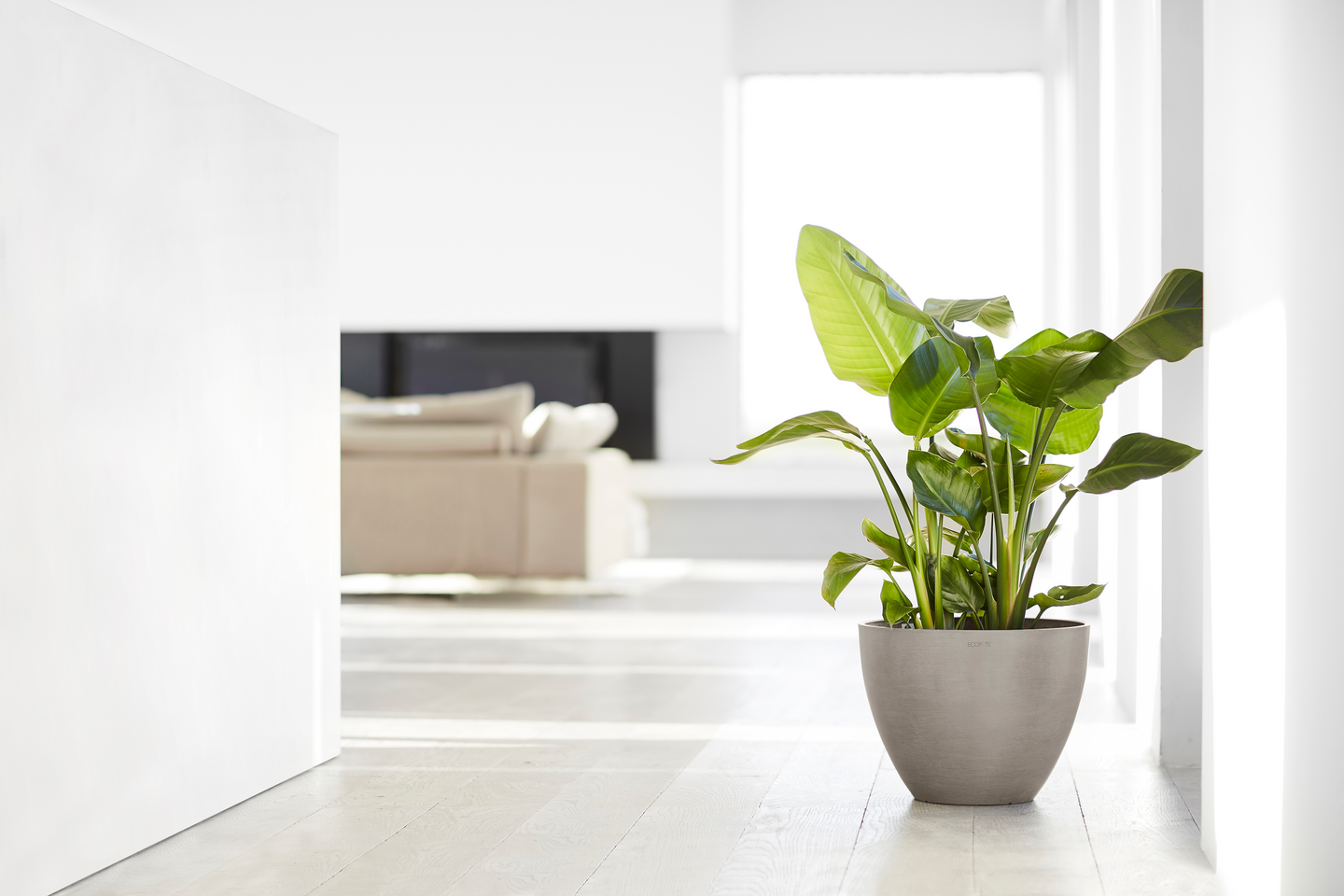 Ruukku Ecopots Antwerpen 40cm taupe