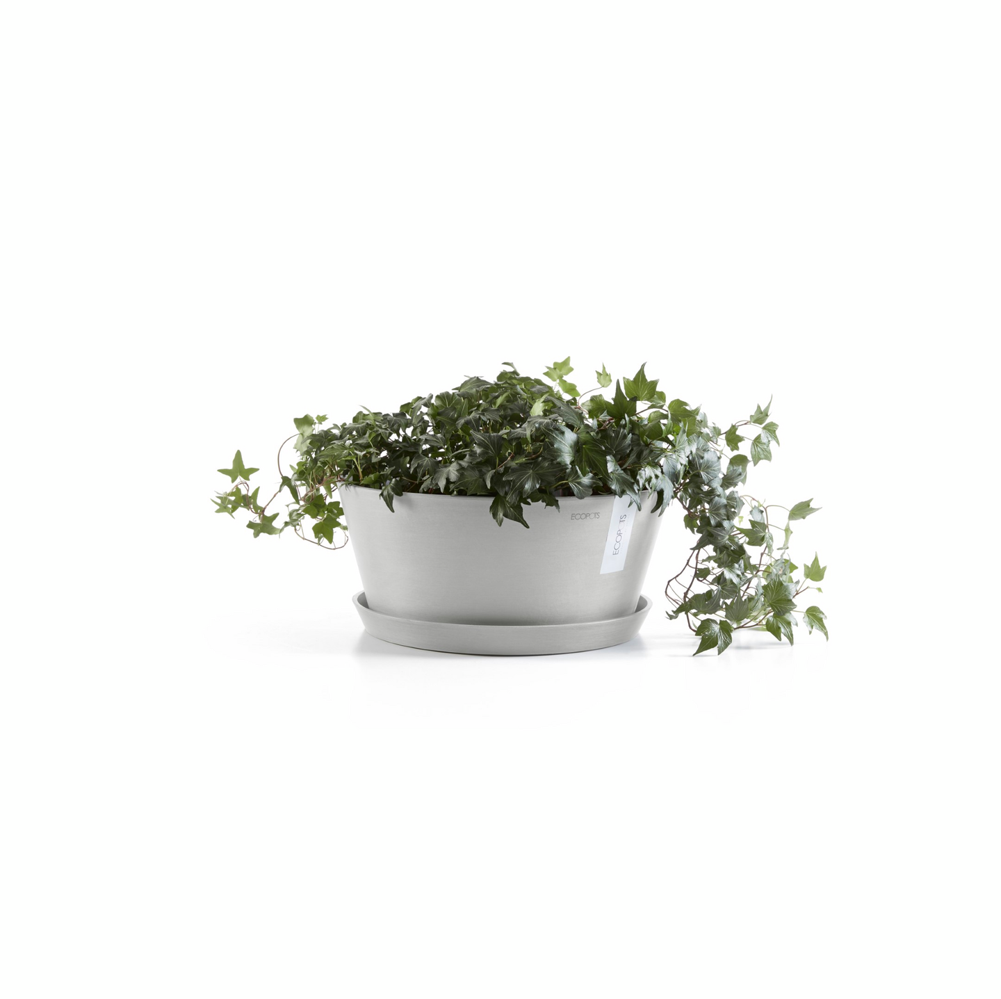 Ruukku Ecopots Frankfurt 30cm valkoharmaa