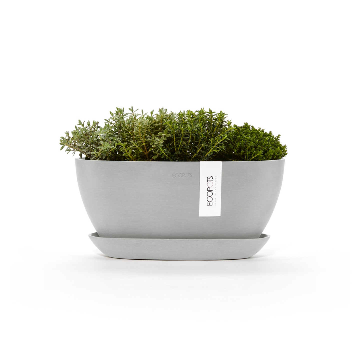 Ruukku Ecopots Sofia 30cm valkoharmaa