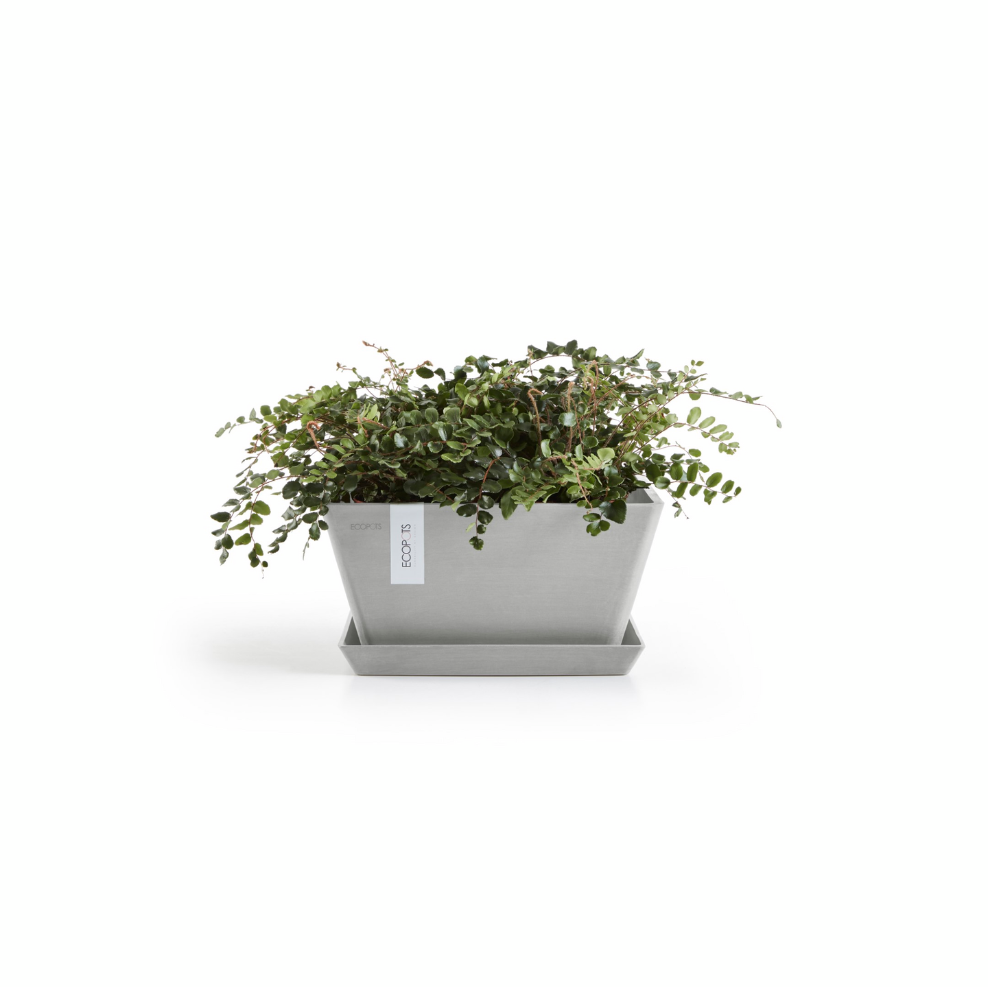 Ruukku Ecopots Berliini 30cm valkoharmaa